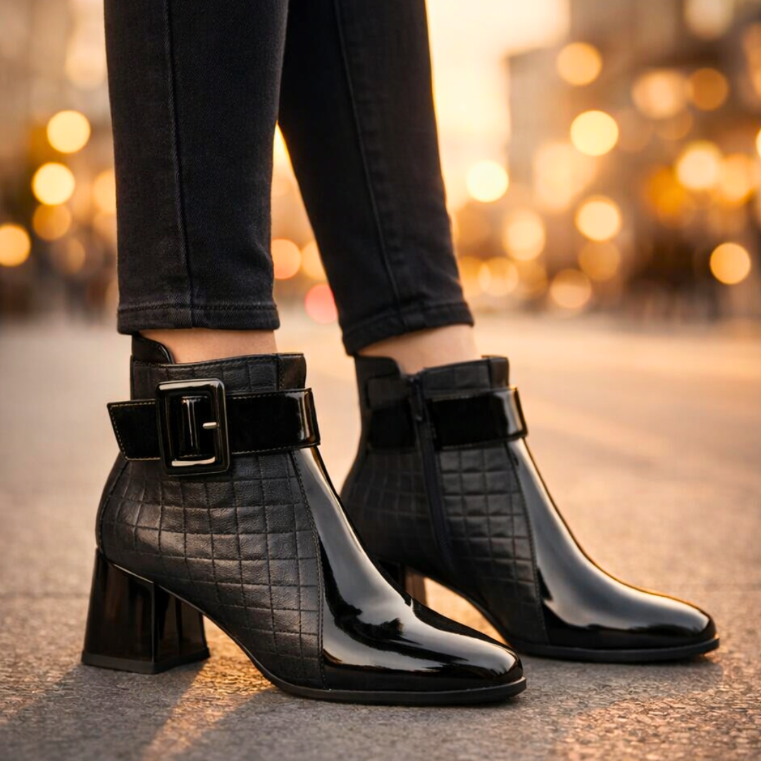 Harper Lane Leather Ankle Boots