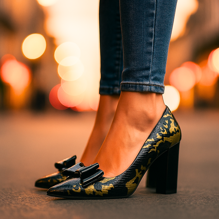 Savannah City Snake-Bite Heels