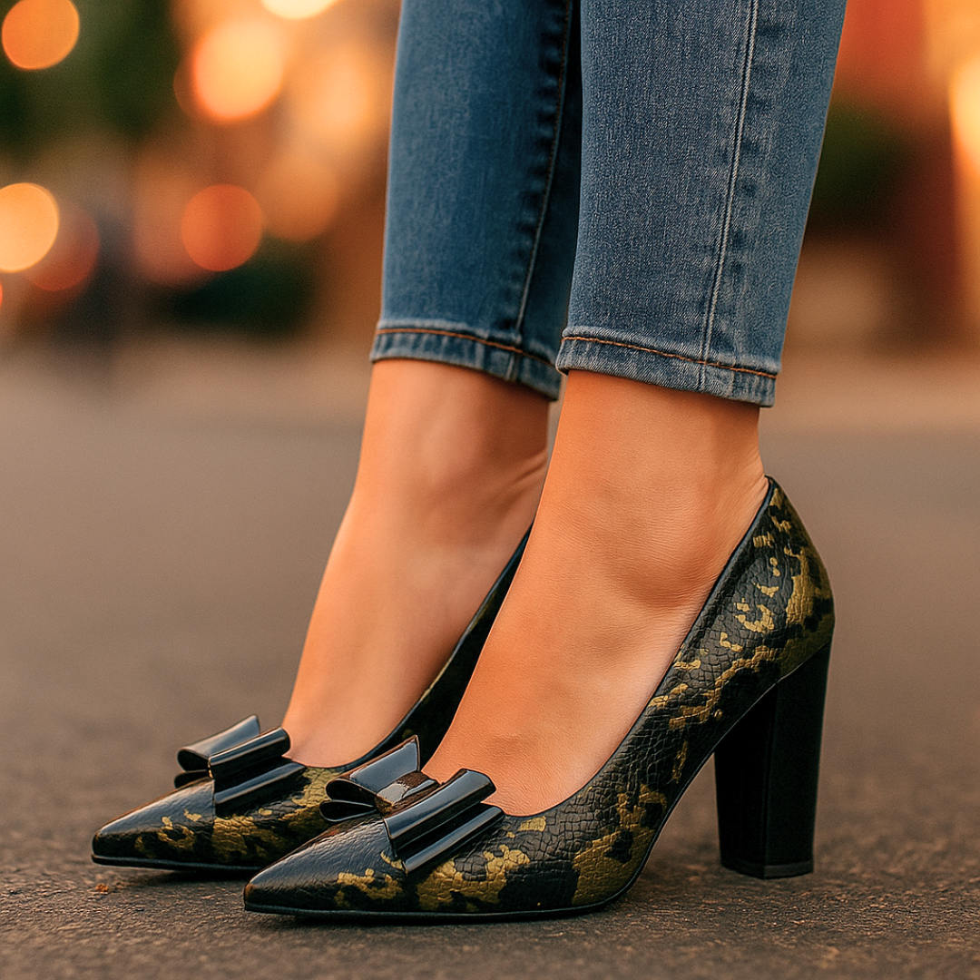 Savannah City Snake-Bite Heels
