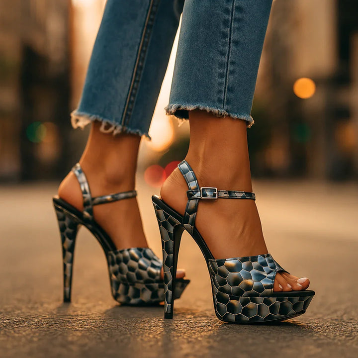 Vivienne Honeycomb Heels