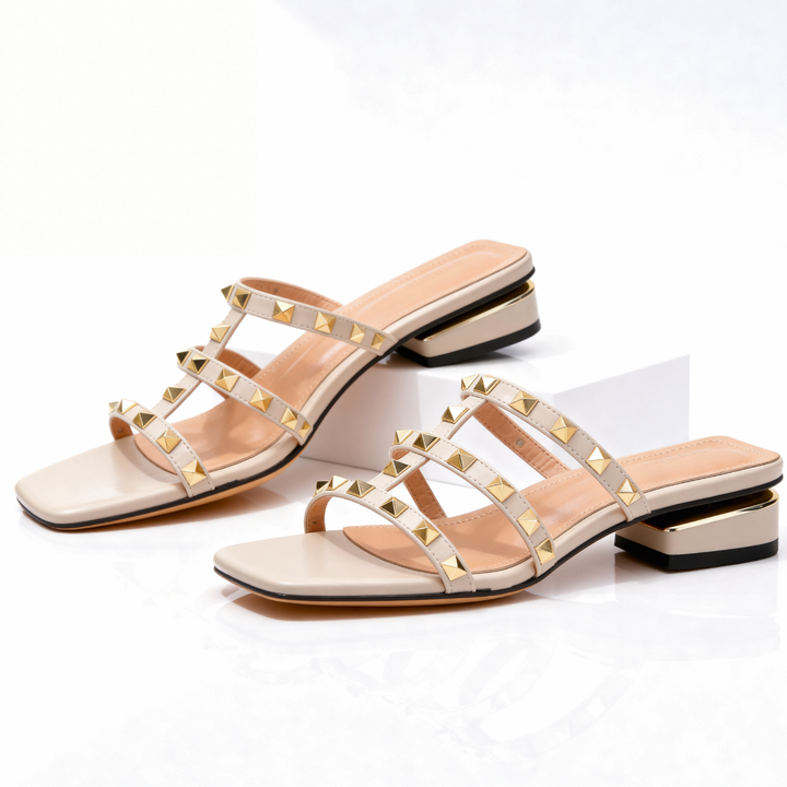 Odette Studded Sandal — lifestyle shot
