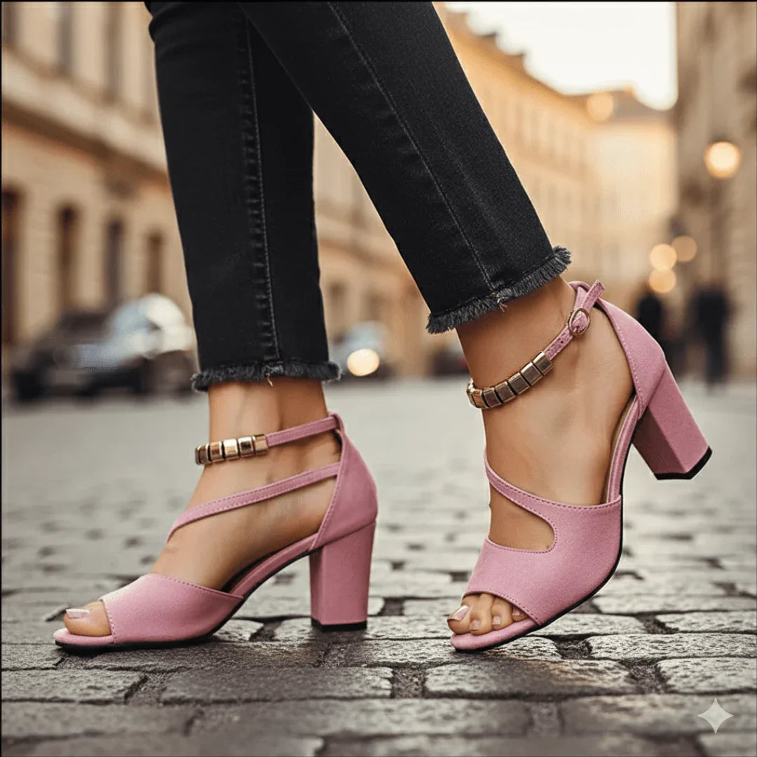 Vivienne Opaline Heels