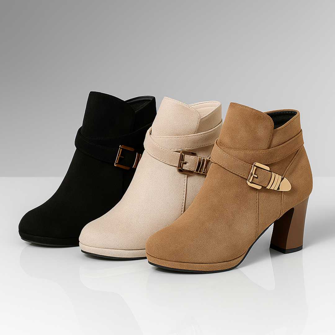 Harper Lane Suede Wrap Boots