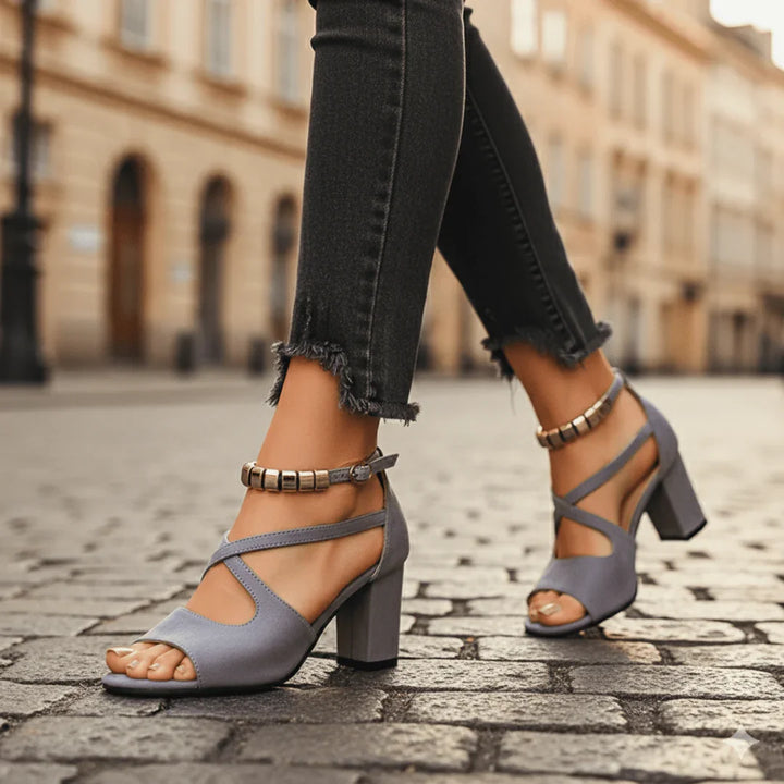 Vivienne Opaline Heels