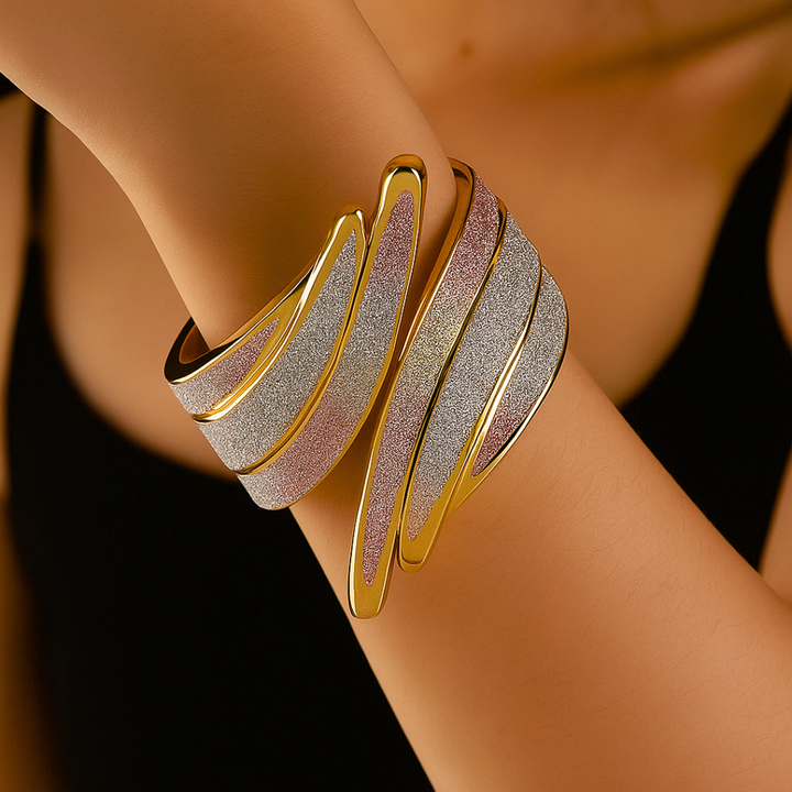 Aurora Glide Cuff Bracelet