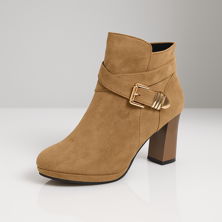 Harper Lane Suede Wrap Boots