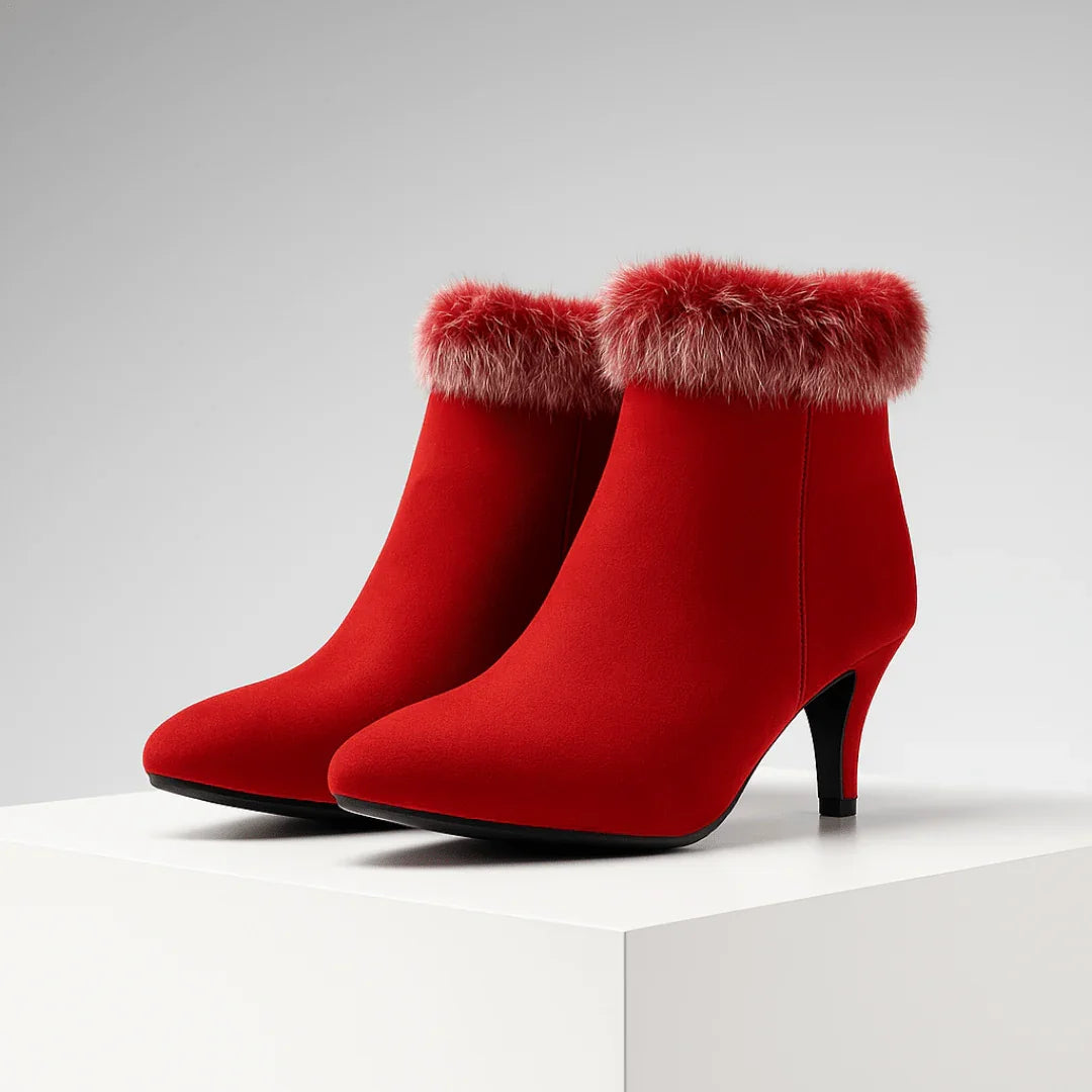 Aurora Bell Fur Boots