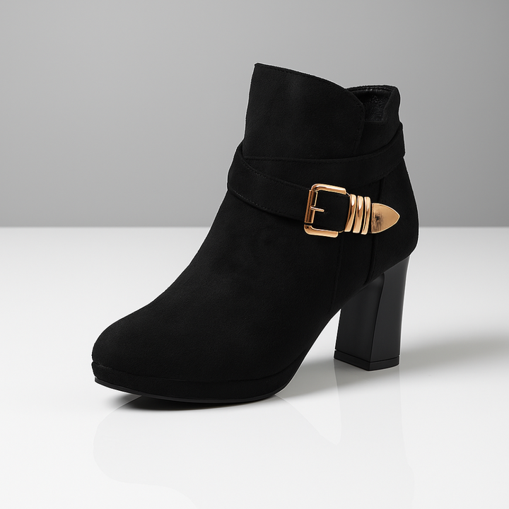 Harper Lane Suede Wrap Boots