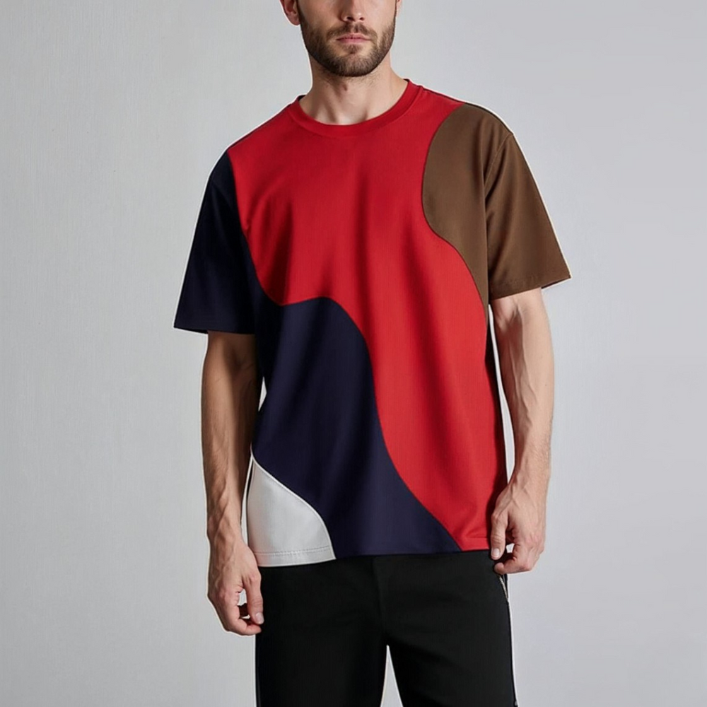 ColorBlockTee