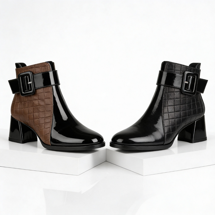 Harper Lane Leather Ankle Boots