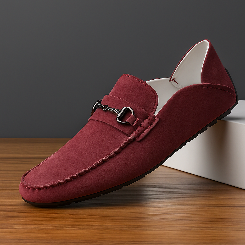 Ricci Penny Suede Loafer