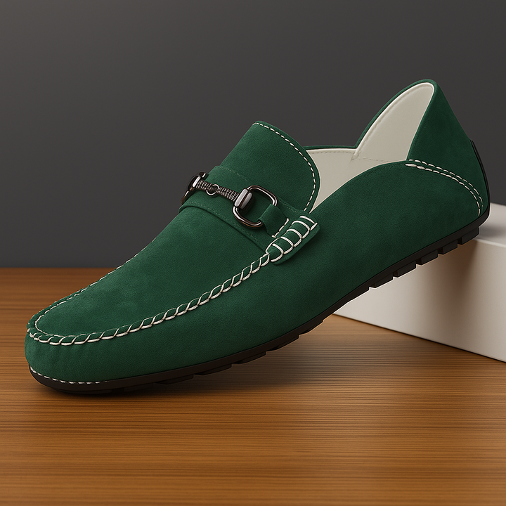 Ricci Penny Suede Loafer