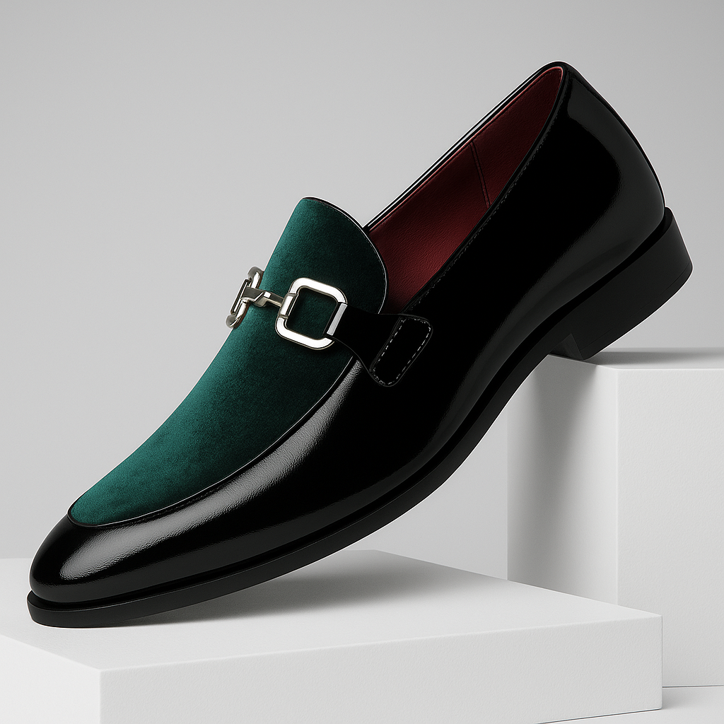 Corvani Velvet Lounge Loafers