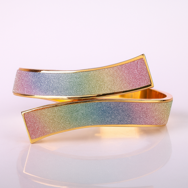 Aurora Glide Arc Bracelet