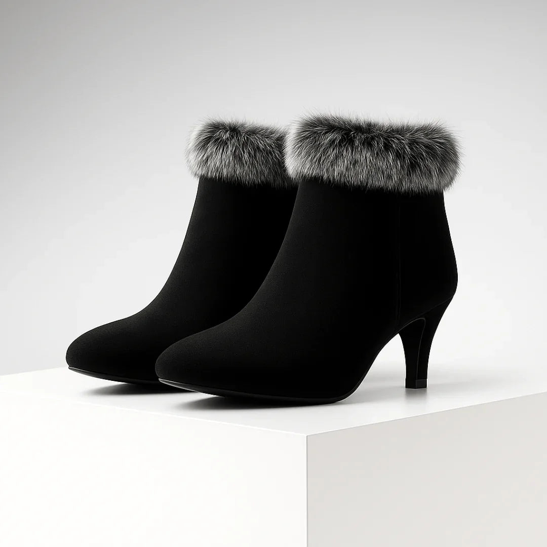 Aurora Bell Fur Boots