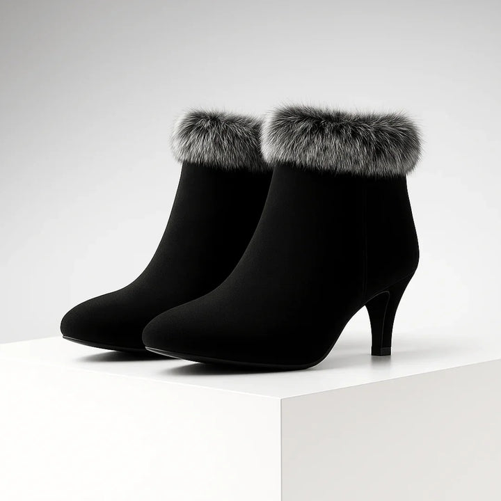 Aurora Bell Fur Boots