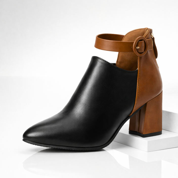 Harper Lane Two Tone Boots