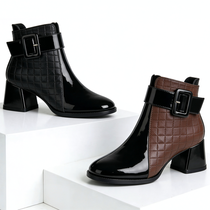 Harper Lane Leather Ankle Boots