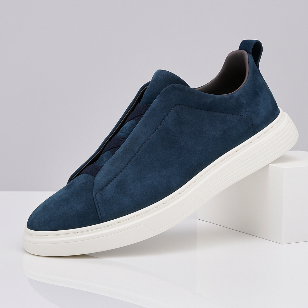 Hampton Lane Casual Suede Sneakers