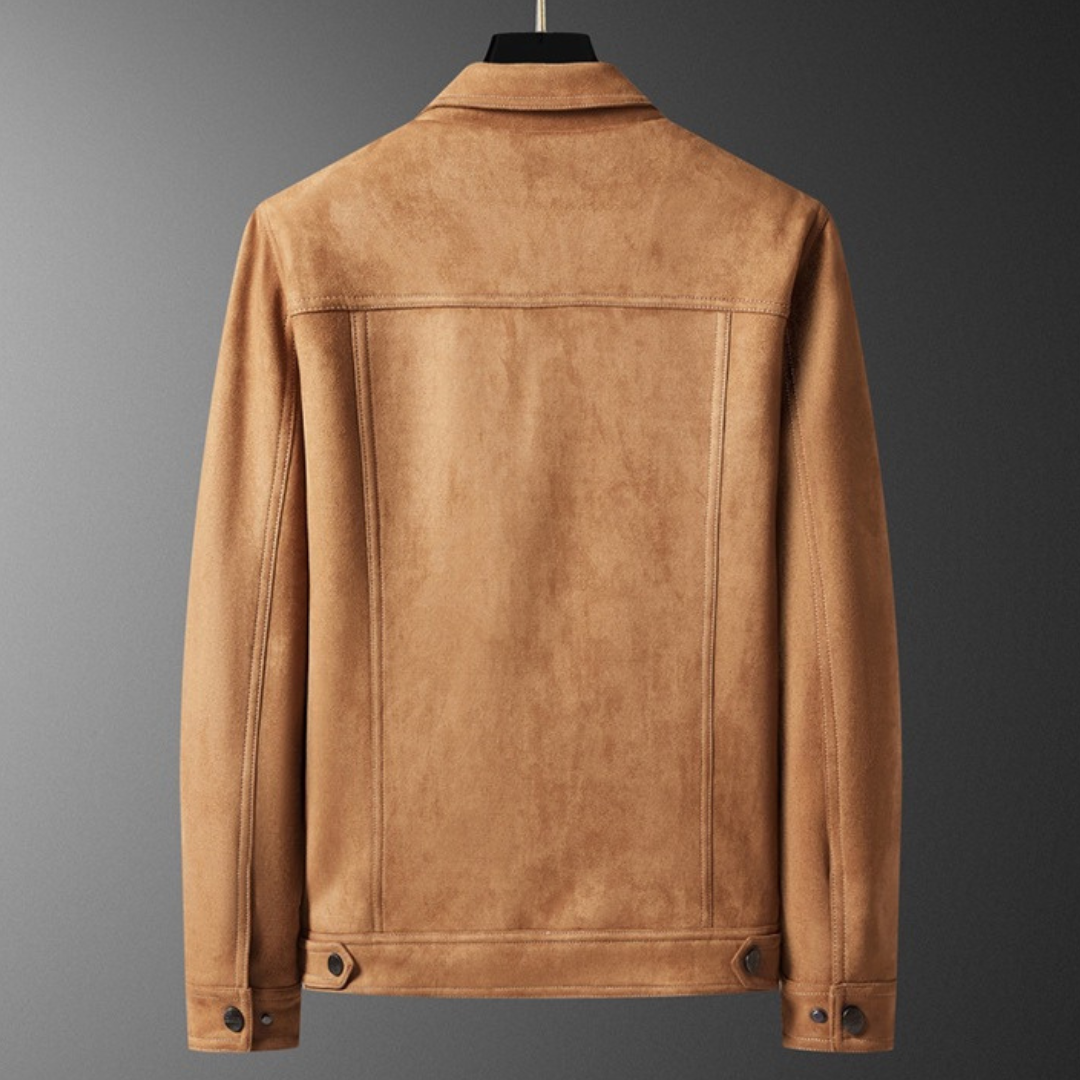 The Regent Suede Trucker