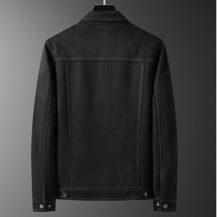 The Regent Suede Trucker