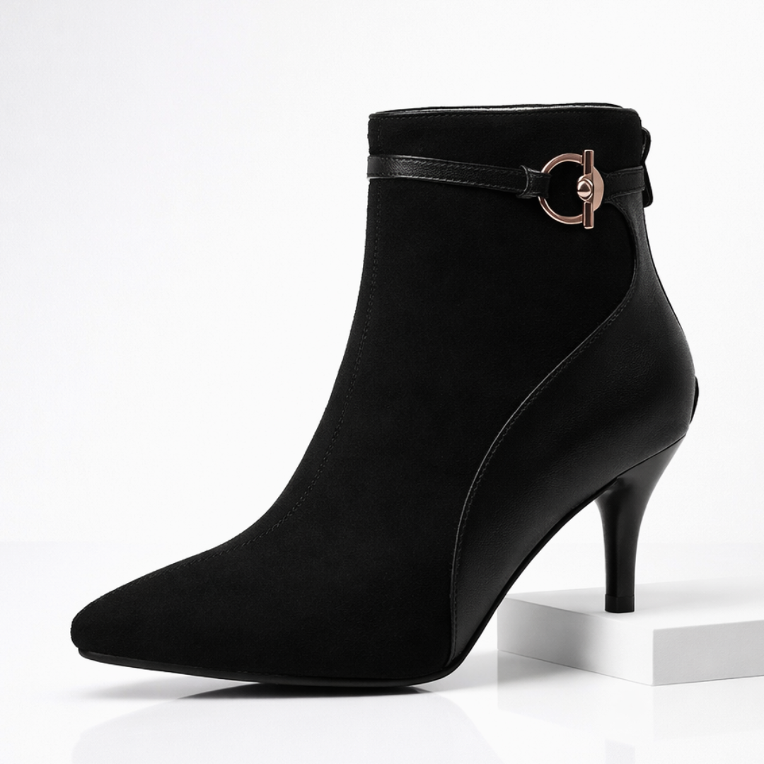 Seraphina Two-Tone Vintage Boots