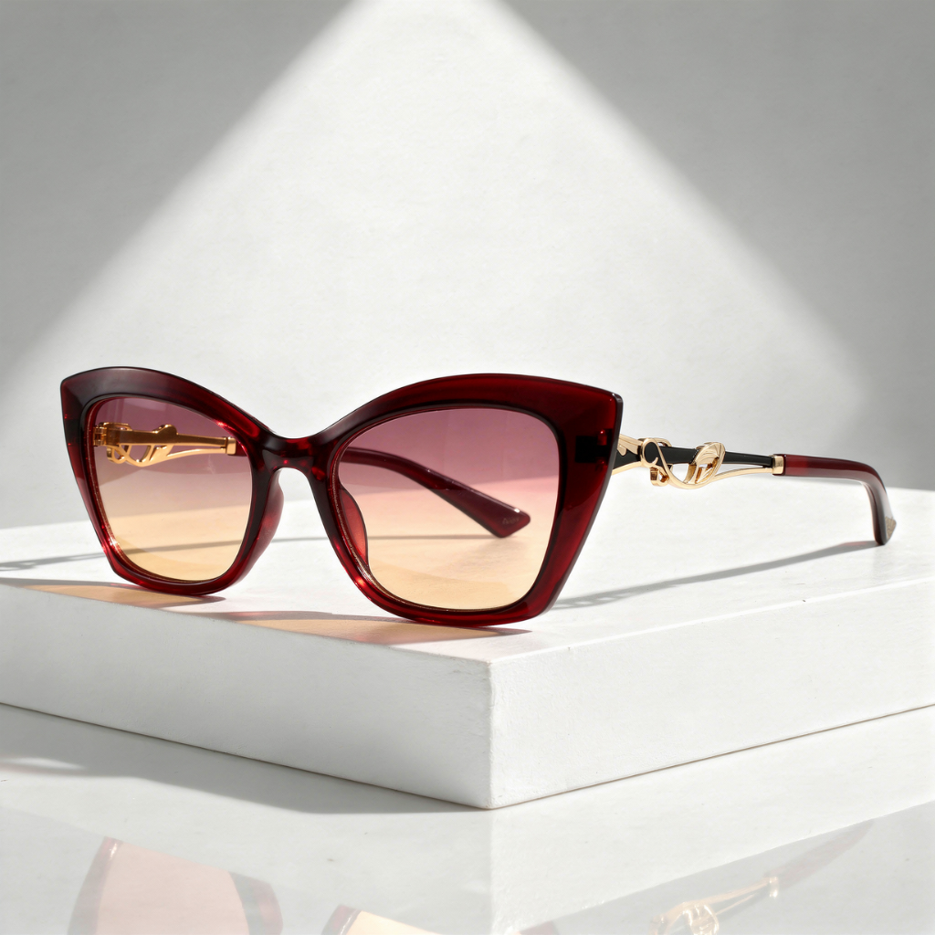 Celeste Signature Cat-Eye Shades — detail view