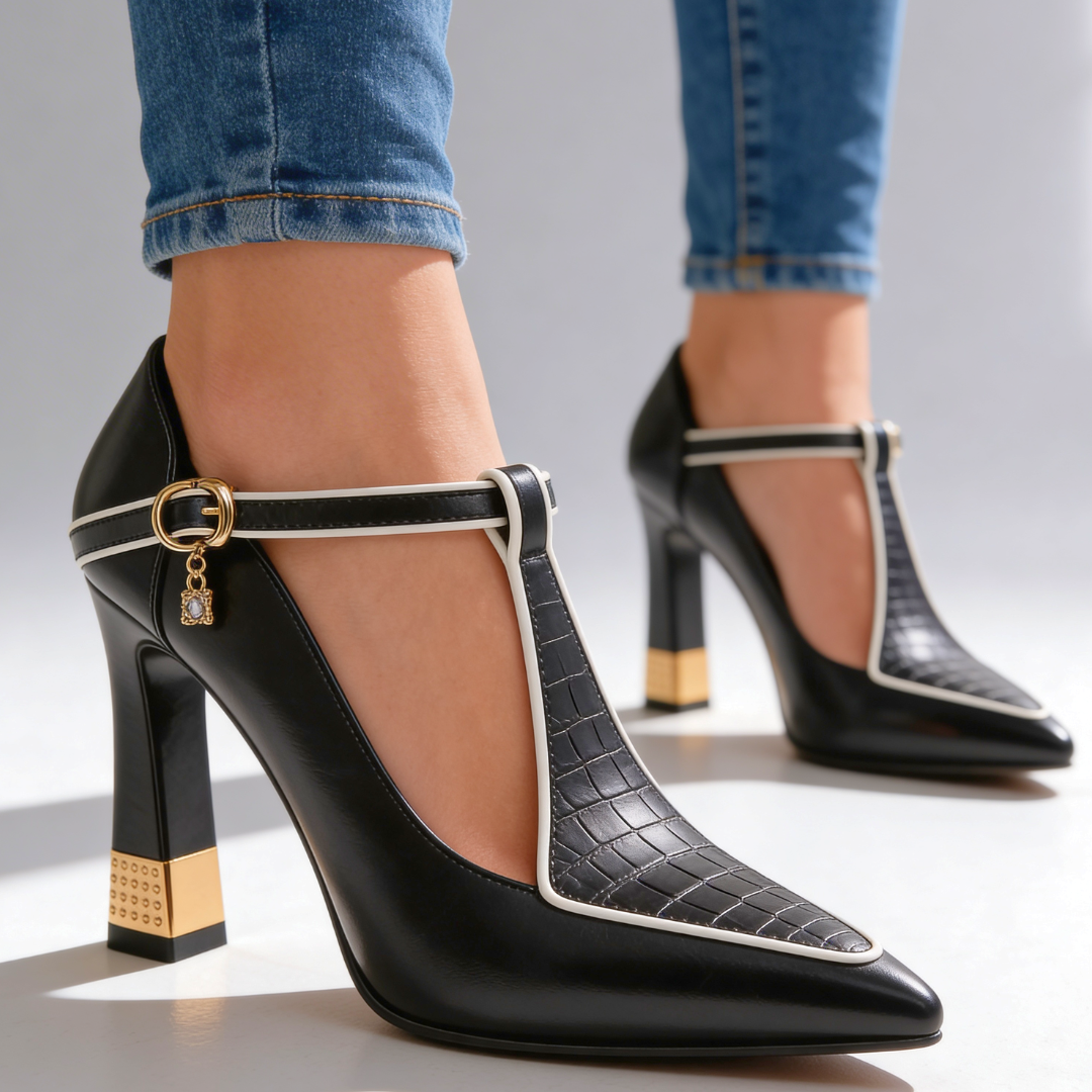 Vivienne Vixen Heels — lifestyle shot