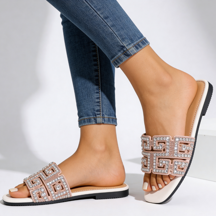 Odette Rhinestone Sandal