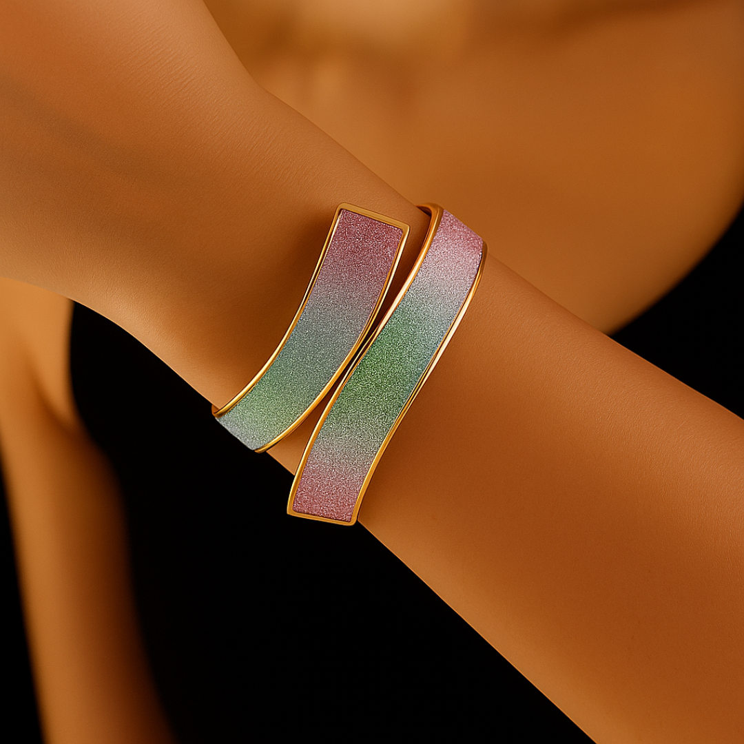 Aurora Glide Arc Bracelet