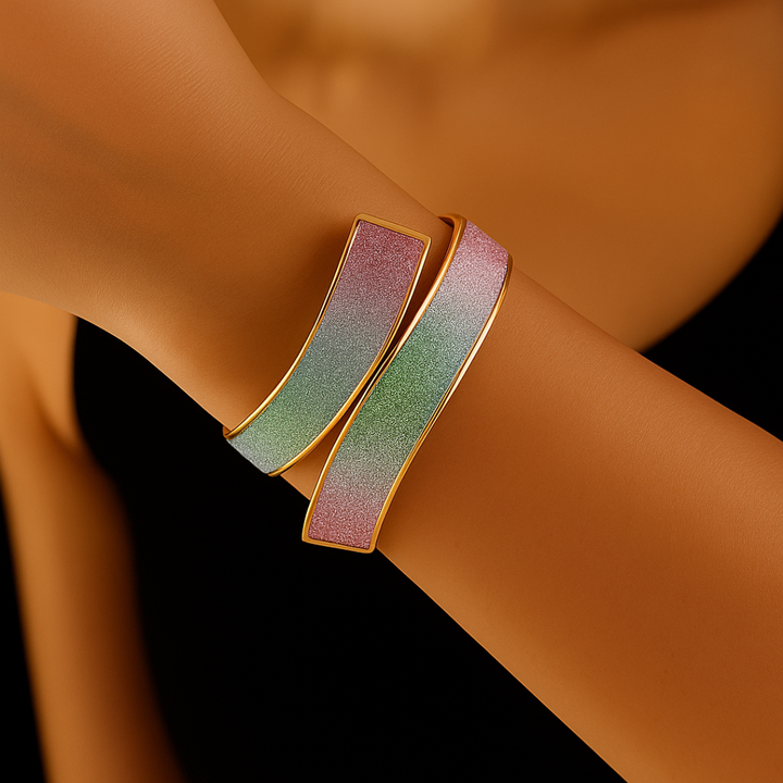 Aurora Glide Arc Bracelet