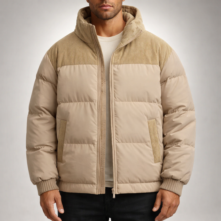 Avalon Ridge Corduroy Puffer Jacket