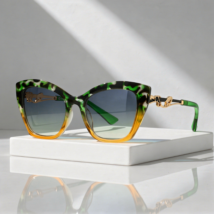 Celeste Signature Cat-Eye Shades — close-up detail