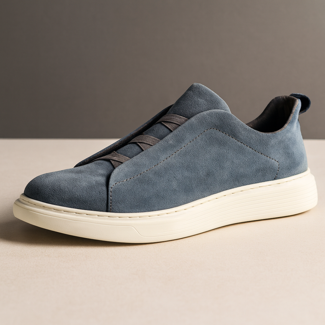 Hampton Lane Casual Suede Sneakers