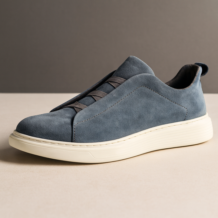 Hampton Lane Casual Suede Sneakers