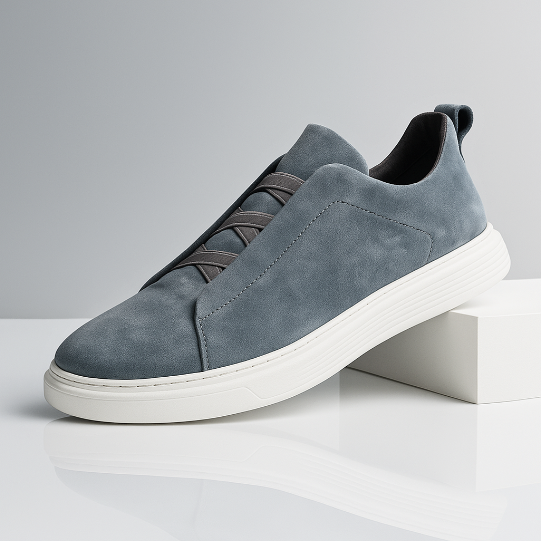 Hampton Lane Casual Suede Sneakers