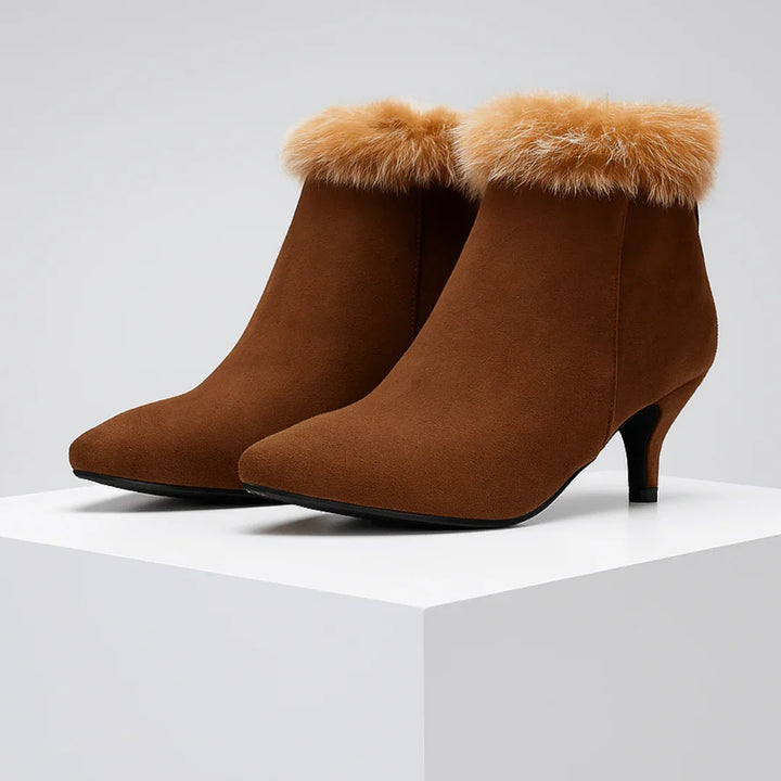 Aurora Bell Fur Boots