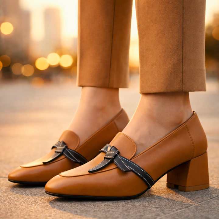 Harper Lane Silk Loop Loafers