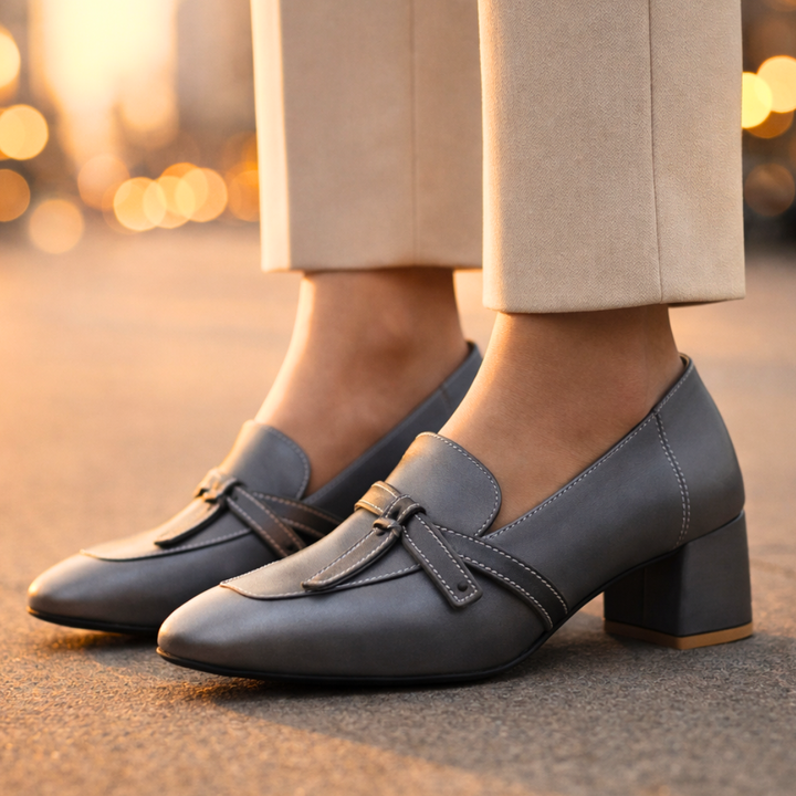 Harper Lane Silk Loop Loafers