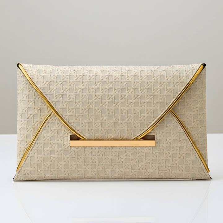The Golden Envelope Clutch Bag