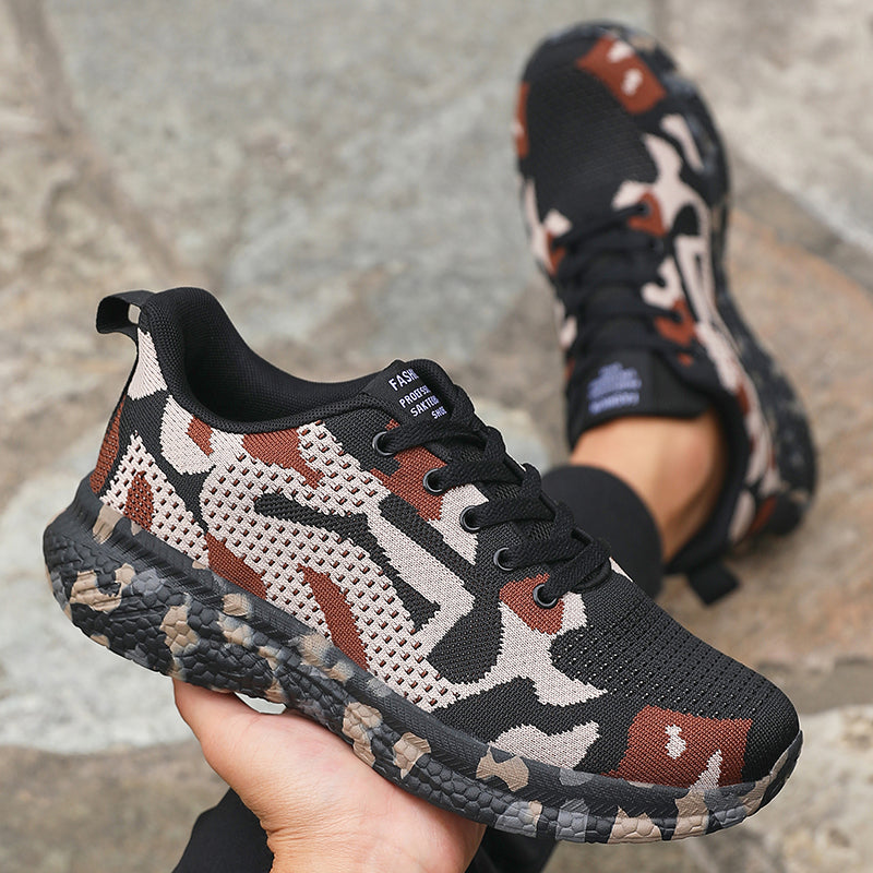 Kaia Trail Camo Sneakers