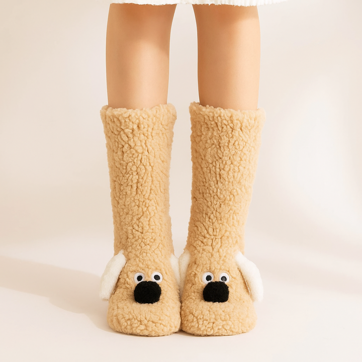 Bark & Snuggle Sherpa Socks