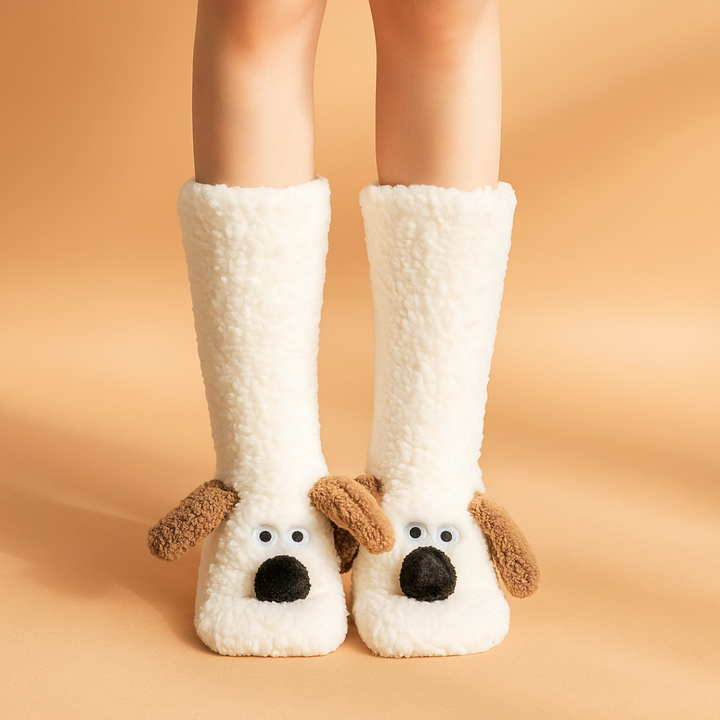 Bark & Snuggle Sherpa Socks