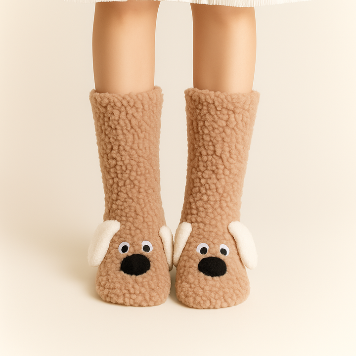 Bark & Snuggle Sherpa Socks