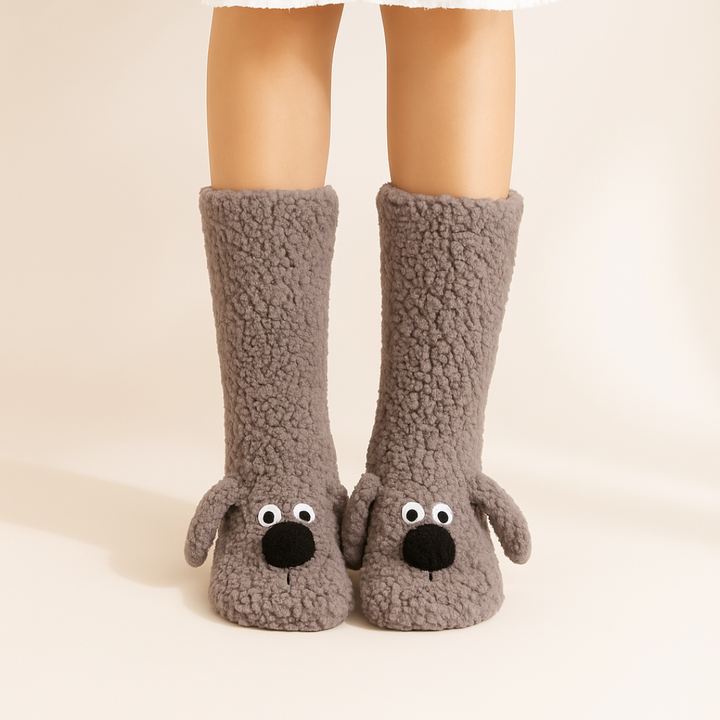 Bark & Snuggle Sherpa Socks