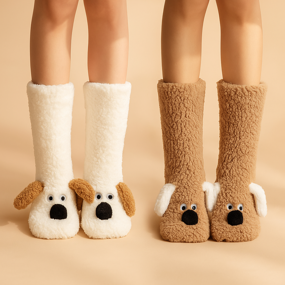 Bark & Snuggle Sherpa Socks