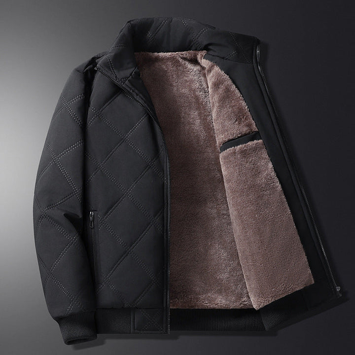 Alder Ridge Quilted Jacket — close-up detail