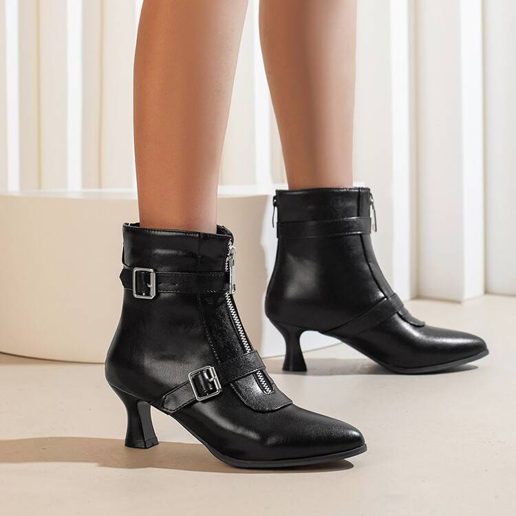 Harper Lane Kitten Zip Boots