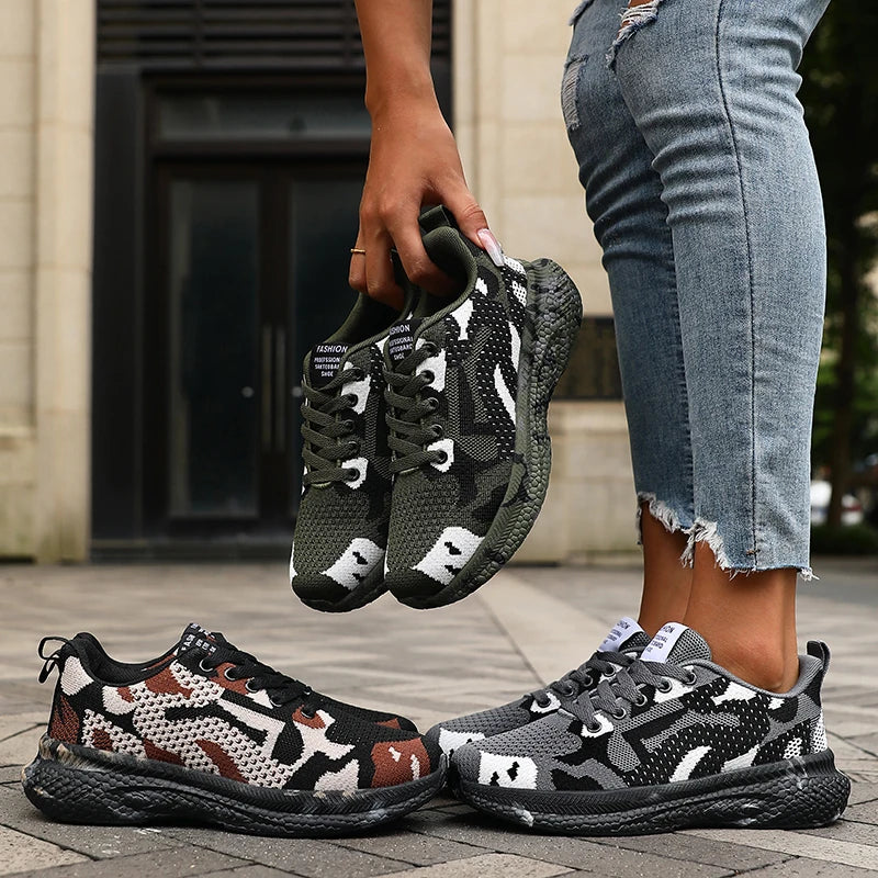 Kaia Trail Camo Sneakers