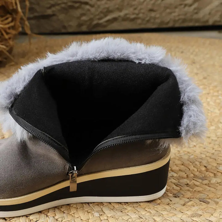 Alpine Avenue Fur Boots